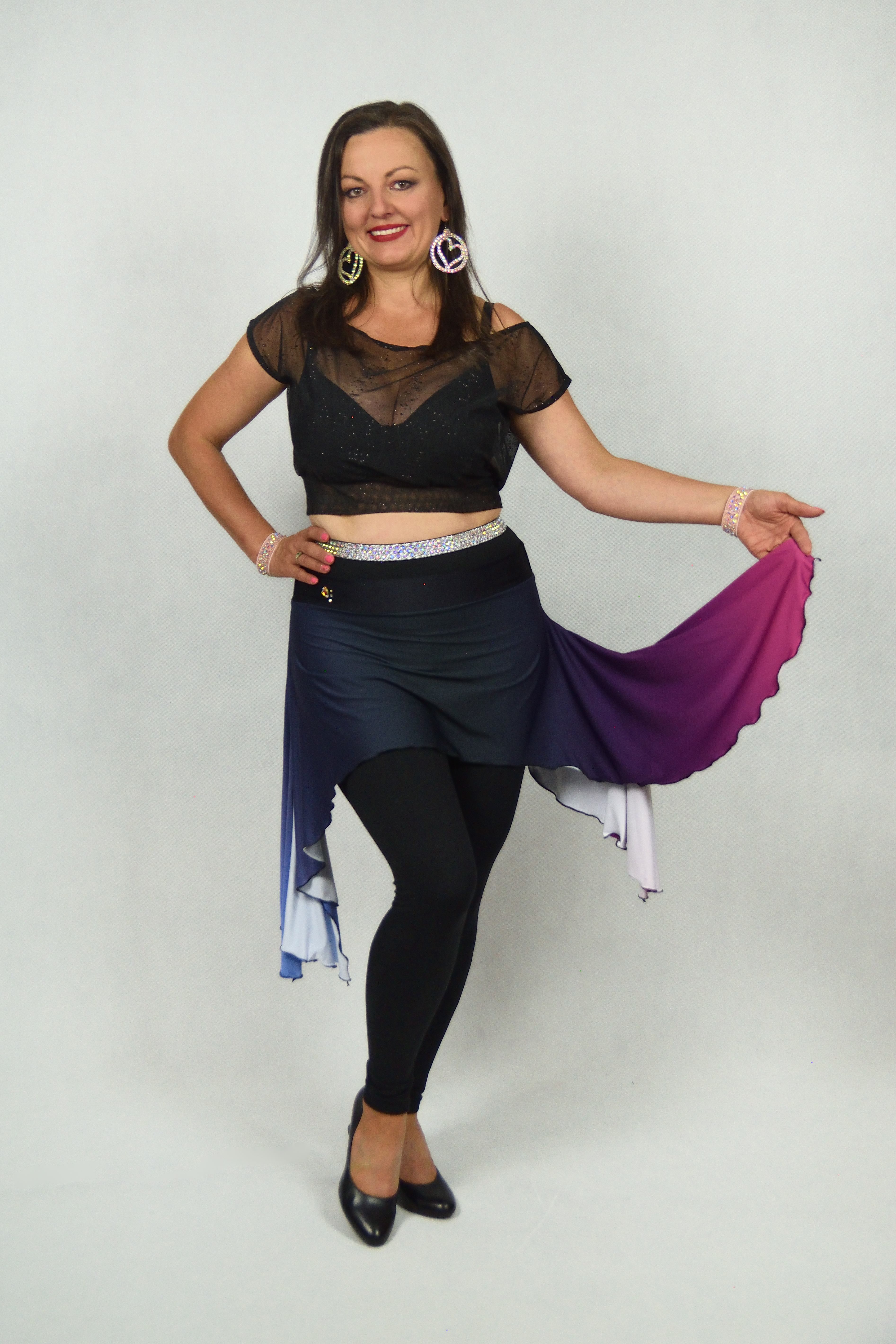 Taneční sukně duhová - LIMITKA