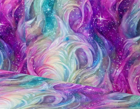 Taneční sukně cípatá - LIMITKA magické vlny 