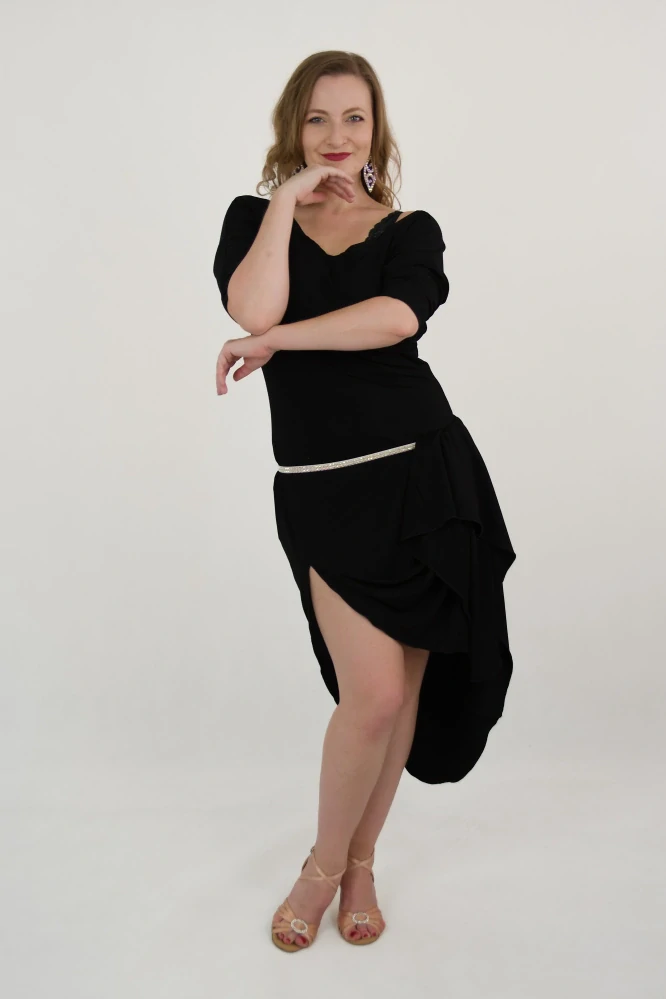 JSEM BOŽSKÁ - šaty dlouhé černé